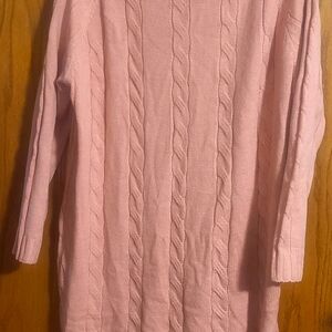 Cable knit Sweater Dress